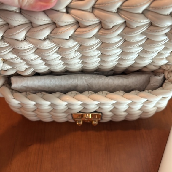 NWT MICHEAL KORS Tribeca Large Hand-Braided Shoulder Bag - Picture 12 of 13